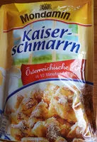 Mängden socker i Kaiserschmarrn