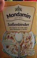 Mängden socker i Soßenbinder, hell