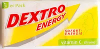 Mängden socker i Dextro Energy Vitamin C Zitrone