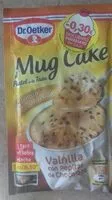 Mängden socker i Mug Cake De Vainilla Amb Xocolata Cake Dr. oetke