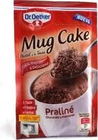 Mängden socker i PREPARADO MUG CAKE PRALINE DR. OETKER