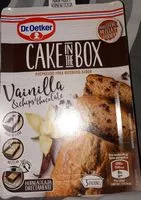 Mängden socker i Cake in the box vanilla