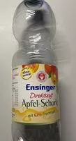 Mängden socker i Ensinger Direktsaft Apfel schorle