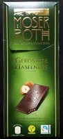 Mängden socker i Geröstete Haselnuss