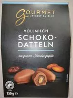 Mängden socker i Schoko-Datteln - Vollmilch