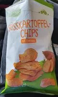 Mängden socker i Süsskartoffel-Chips mit Meersalz