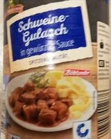 Mängden socker i Gulasch Schweinegulasch