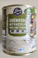 Mängden socker i Grünkohl mit Kasseler