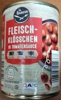 Mängden socker i Fleischklößchen in Tomatensauce
