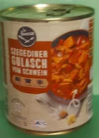 Mängden socker i Szegediner Gulasch vom Schwein