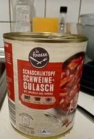 Mängden socker i Schweine-Gulasch