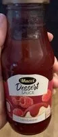 Mängden socker i Dessert souce Himbeere