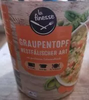 Mängden socker i Graupentopf