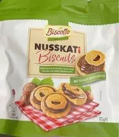 Mängden socker i Nusskati biscuits