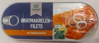 Mängden socker i Bratmakrelen-Filets mit Zwiebelscheiben