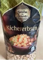 Mängden socker i Kichererbsen trocken
