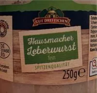 Mängden socker i Leberwurst im Glas