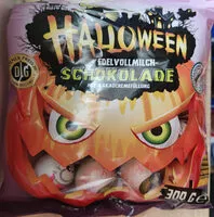 Mängden socker i Halloween Edelvollmilch-Schokolade mit Kakocremefüllung