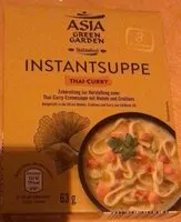 Mängden socker i Instantsuppe - Thai-Curry