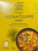 Mängden socker i Instantsuppe - Gemüse