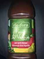 Mängden socker i Fruit & Veggie / Mehrfrucht-Gemüsesaft