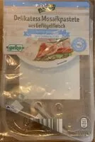 Mängden socker i Delikatesse mosaikpastete
