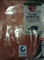 Mängden socker i Gewürz Braten