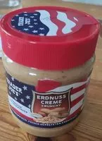 Mängden socker i Erdnusscreme Crunchy