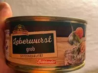 Mängden socker i Leberwurst grob