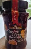 Mängden socker i Kirsch Pfirsich Maracuja Konfitüre Extra
