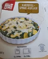 Mängden socker i Kartoffel-Spinat-Auflauf