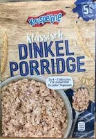 Mängden socker i Dinkel Porridge