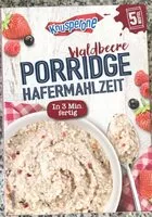 Mängden socker i Porridge Waldbeere
