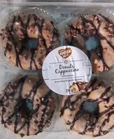 Mängden socker i Donuts Cappuccino, tiefgefroren