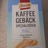 Mängden socker i Kaffee Gebäck Kokos