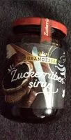 Mängden socker i Zuckerrübensirup