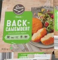 Mängden socker i Back-Camembert