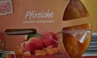 Mängden socker i Pfirsich gewürfelt