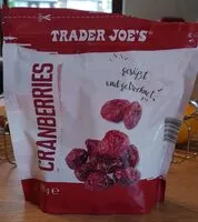 Mängden socker i Cranberries, gesüßt & getrocknet