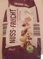 Mängden socker i Nuss-Frucht Mischung