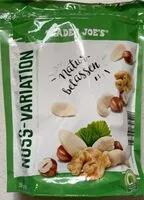 Mängden socker i Nussvariationen