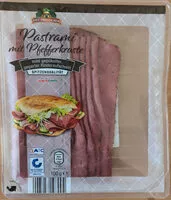Mängden socker i Pastrami mit Pefferkruste