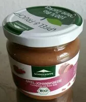 Mängden socker i Apfel-Johannisbeere Fruchtpüree mit roter Bete