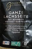 Mängden socker i Ganze Lachsseite mit Bourbon-Whiskey-Marinade