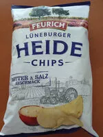 Mängden socker i Lüneburger Heide Chips
