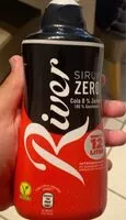 Mängden socker i Rivers Cola Sirup