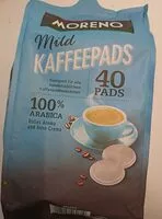 Mängden socker i mild KAFFEEPADS