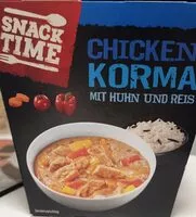 Mängden socker i Chicken Korma