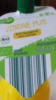 Mängden socker i ALDI GUT BIO Bio-Citrovin 200-ml-Flasche
