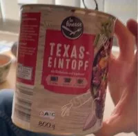 Mängden socker i Texas Eintopf